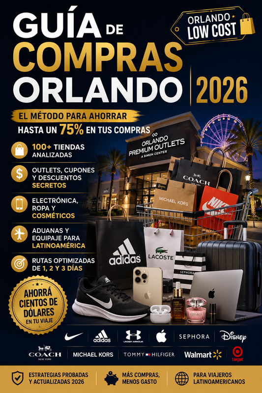 Guia de compras en Orlando 2026!